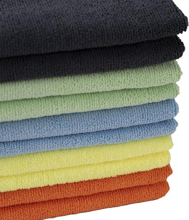 Produktbild Casativo 10er Set Mikrofaser-PutztÃ¼cher, mehrfarbig, 40 x 40 cm (10 Stk.)