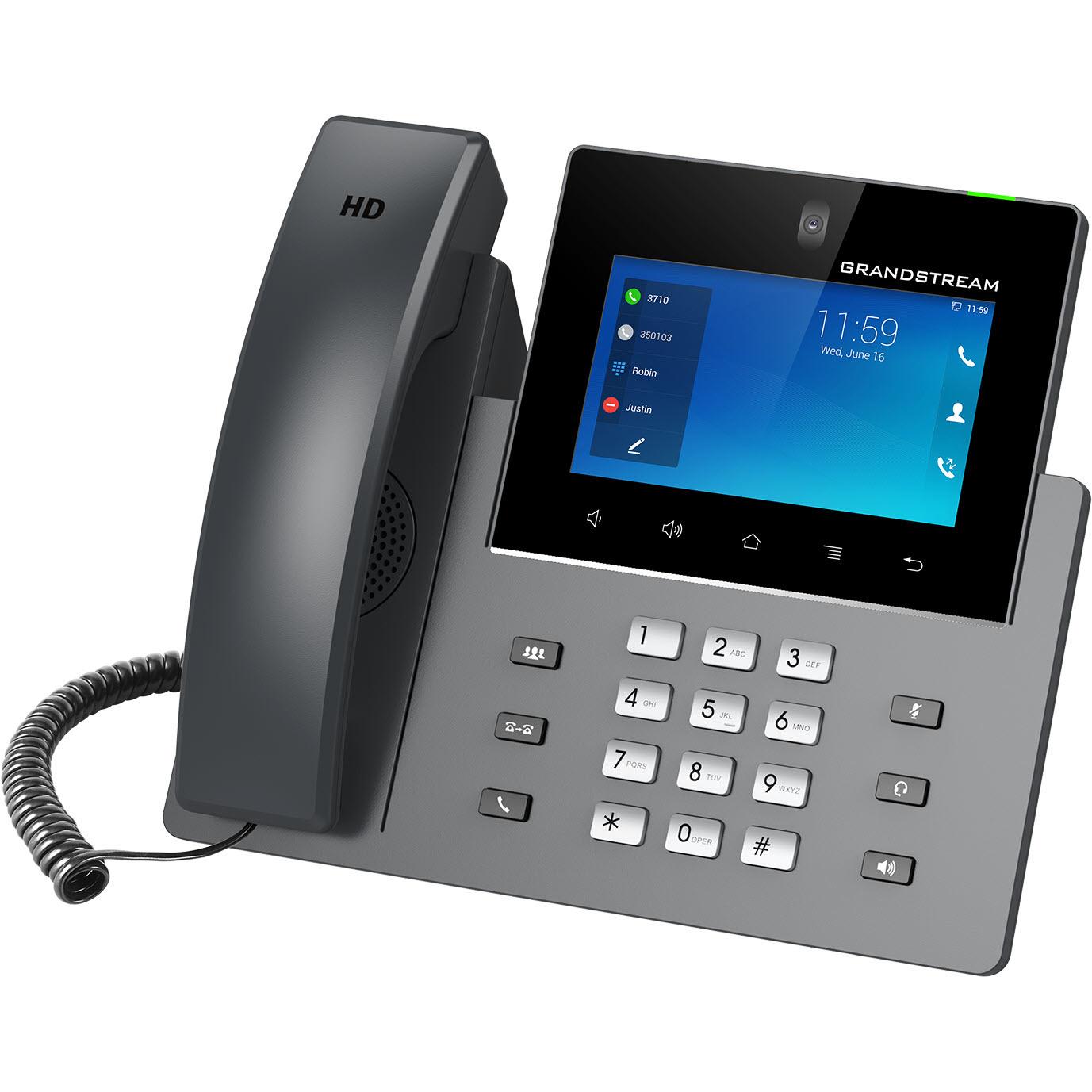 Thumbnail - Grandstream GXV3350 Video IP Telefon mit Android, Telefon, Schwarz