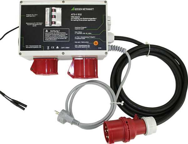 Image du produit Gossen GOSS AT3-II S32 Adaptateur DI 1 et 3 phases,16,32 A Z745X (Divers)