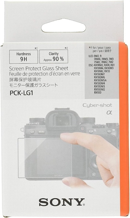 Image du produit Sony Film de protection pour verre PCK-LG1 (Protecteur d'écran, Alpha 9, alpha 7R III, RX100 VI, DS1019+)