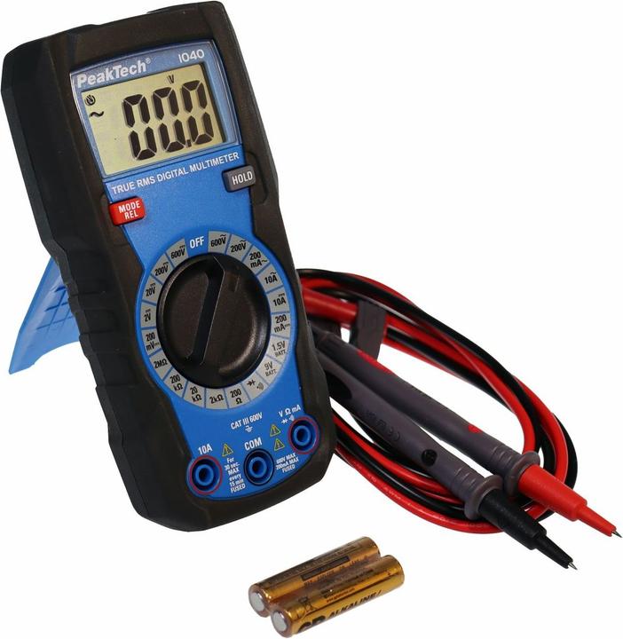 Produktbild Peaktech P 1040 TrueRMS Digital Multimeter (CAT III 600V)