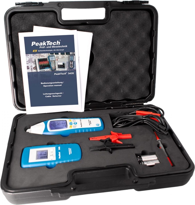 Actual product image Peaktech P 3435 Line detector / circuit detector