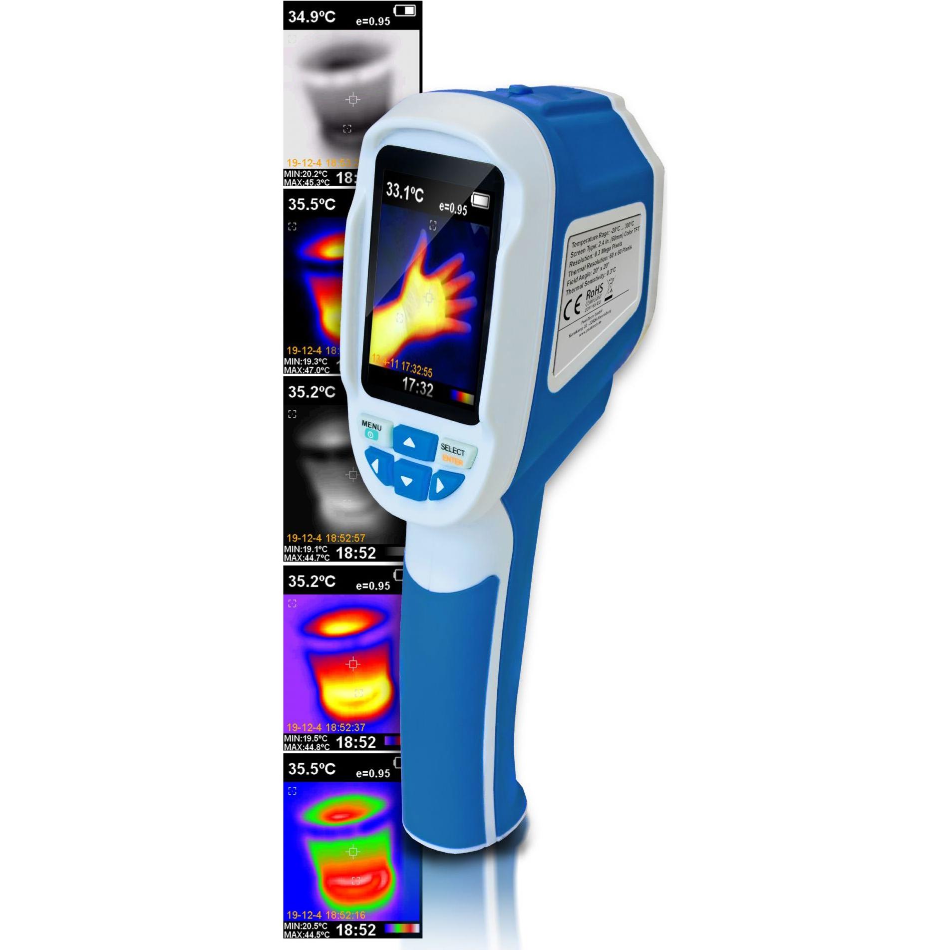 Thumbnail - Peaktech, Wärmebildkamera, P 5605 IR-Wärmebildkamera