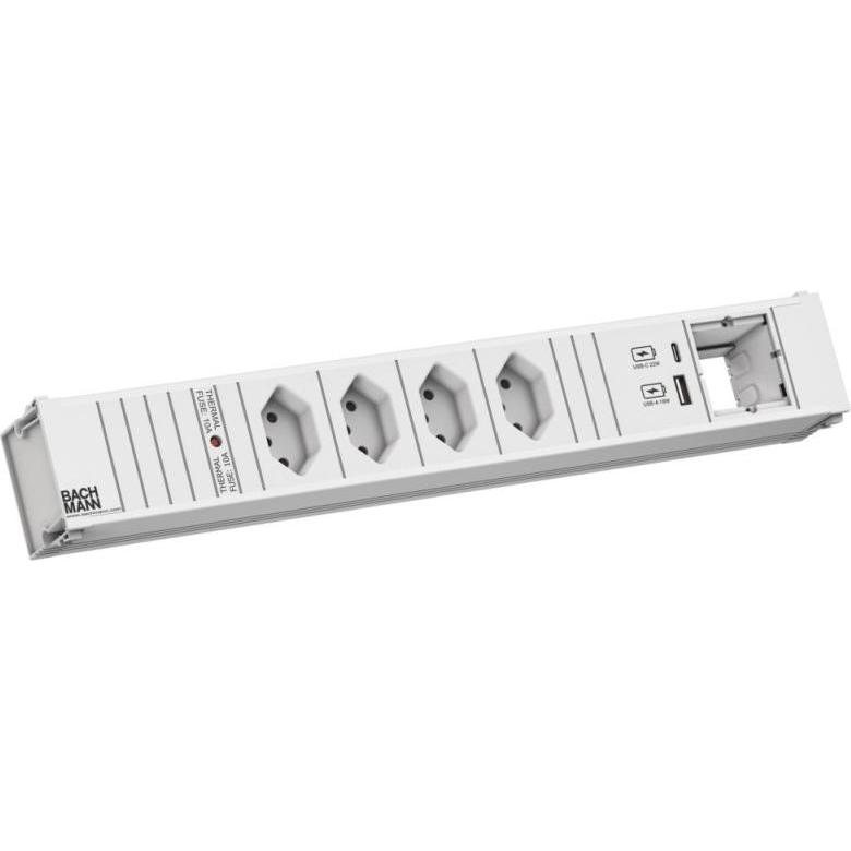 Thumbnail - Bachmann, Steckdosenleiste, BACH Steckdosenleiste (4 x, Typ 13, 0.20 m)