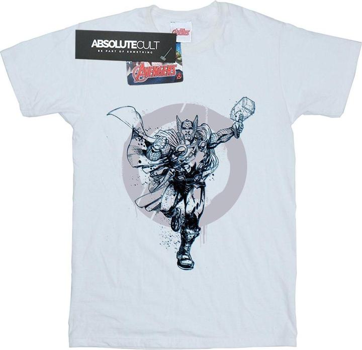 Actual product image Mens Thor Circle T-Shirt (L)