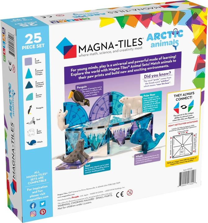 Produktbild Magna-Tiles Arktische-Tiere Set