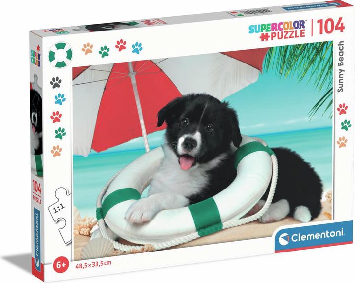 Actual product image Clementoni Puzzle Sunny Beach 104 pcs. (104 pieces)