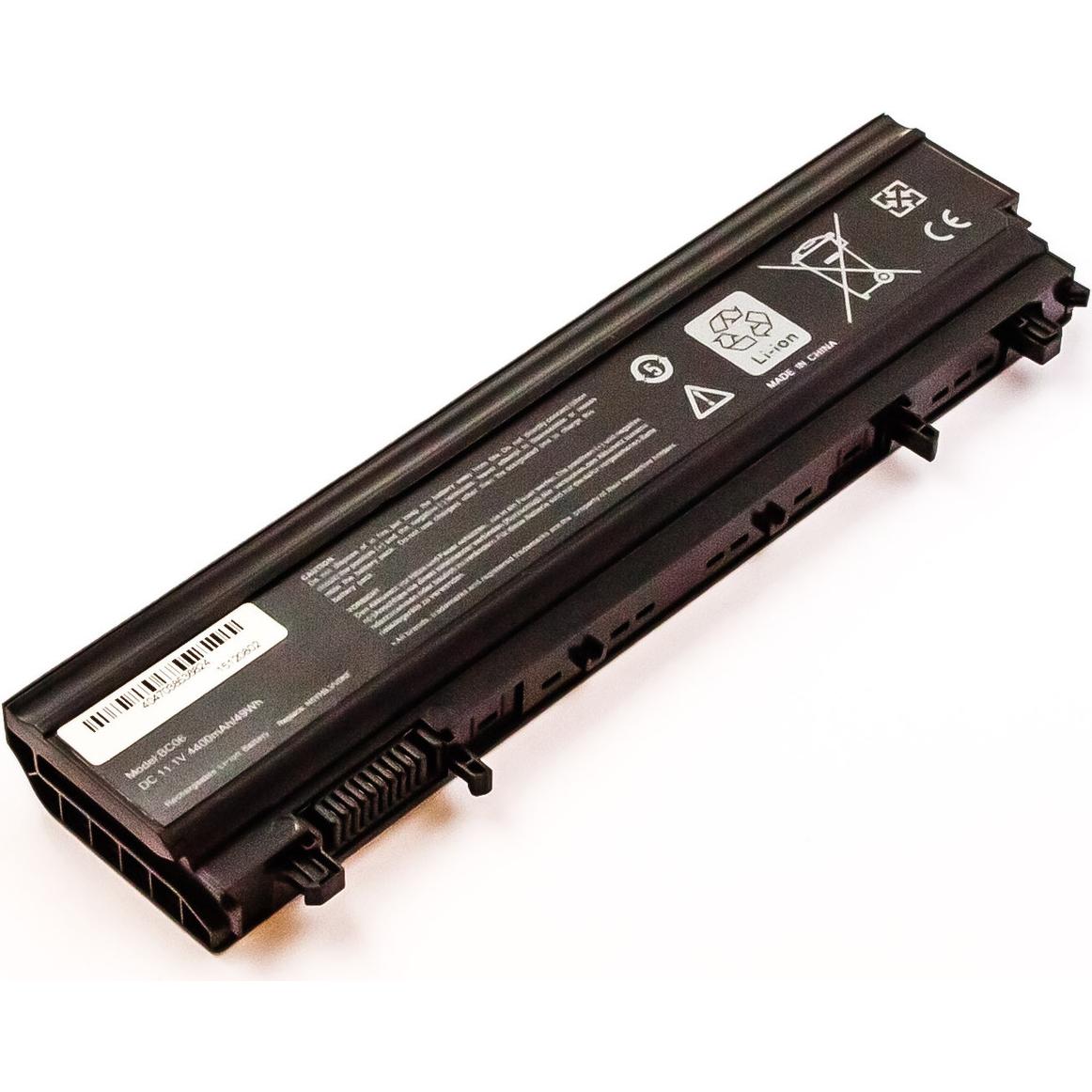 Thumbnail - CoreParts MBXDE-BA0005 (4 Zellen, 5200 mAh), Notebook Akku, Schwarz