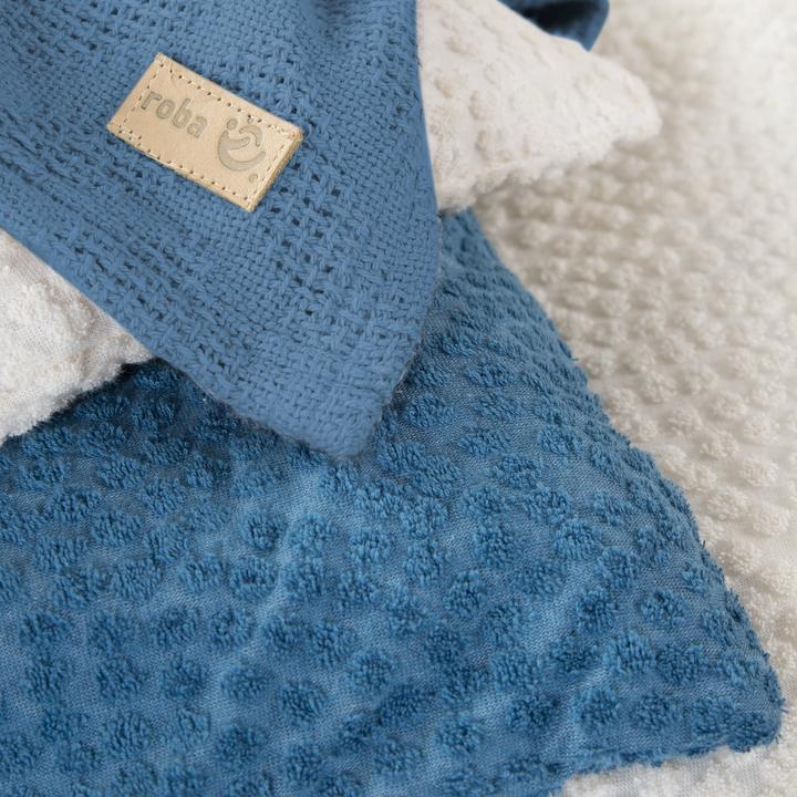 Produktbild Roba Wiegenset 2-teilig 'Seashells' indigo (80 x 80 cm, 80 x 80 cm)
