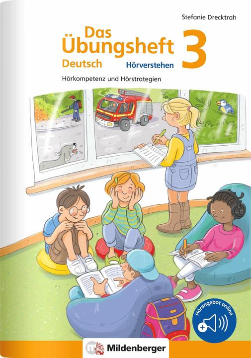 Immagine prodotto Das Übungsheft Deutsch - Hörverstehen 3 (Tedesco, Stefanie Drecktrah, 2024)