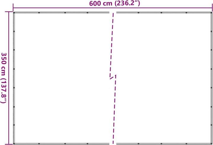 Produktbild vidaXL Anhängernetz