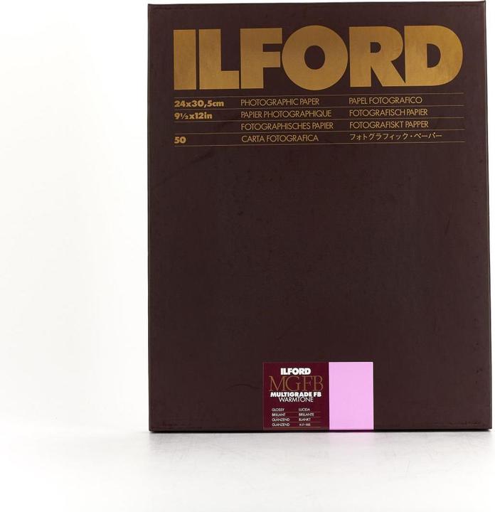 Actual product image Ilford MG FB Warmtone 1K 24x30.5cm/50 sheets #1865462 (50 pcs.)