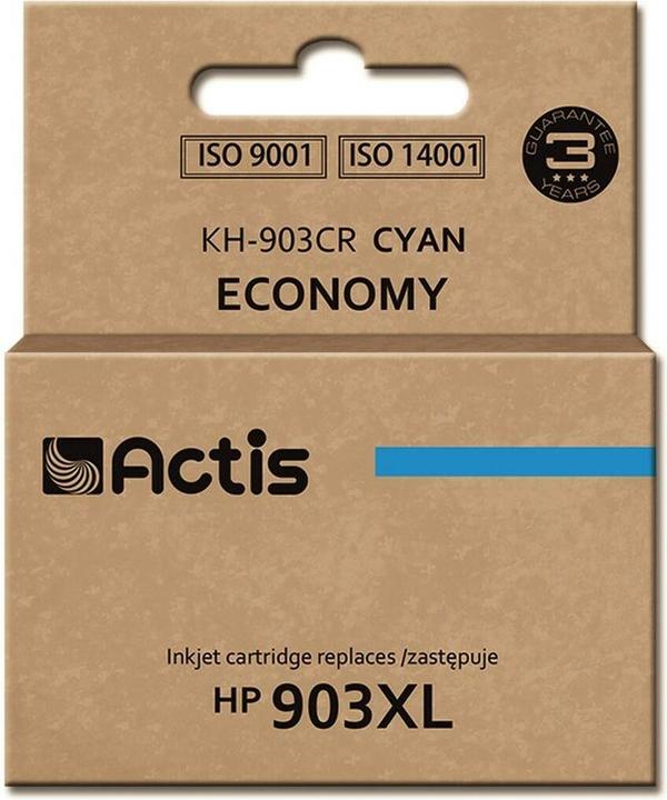 Actual product image Factis KH-903CR Ink Cartridge (Replacement for HP 903XL 03AE Standard - New Chip) (C)