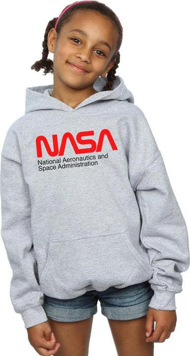 Immagine prodotto Nasa Aeronautics And Space Felpa con Cappuccio Ragazze (152, 158)