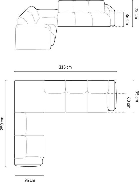 Produktbild Micadoni Molino (Ecksofa)