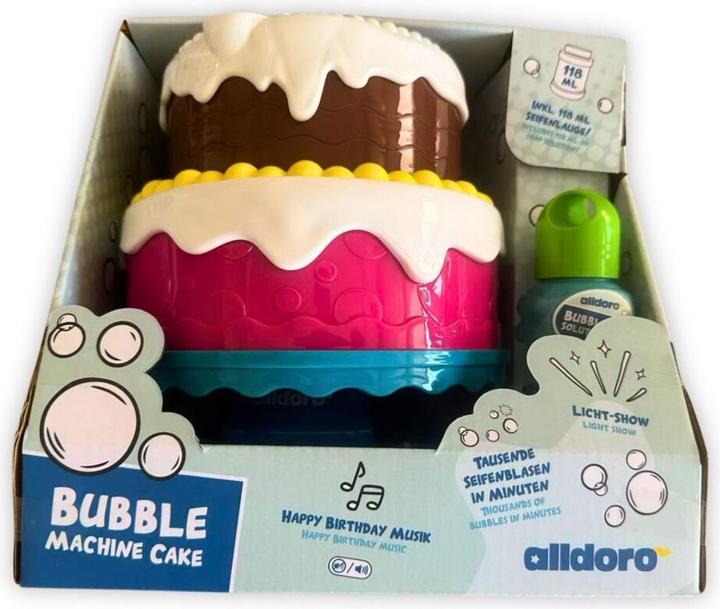 Immagine prodotto Alldoro Torta per feste con bolle di sapone