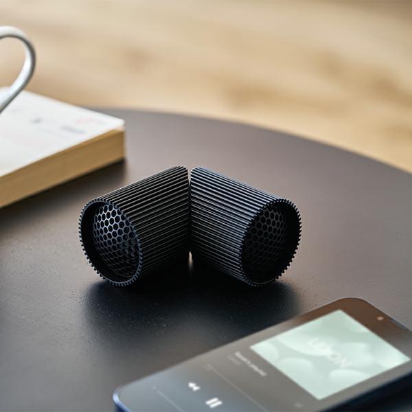 Image du produit Lexon Ray Speaker Zestaw Magnetycznych Głośników Bluetooth czarny/black LA132MN3 (8 h, Fonctionnement sur secteur)