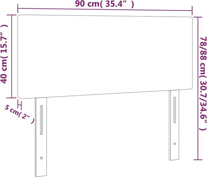 Produktbild VidaXL Conni (100 x 5 x 128 cm)