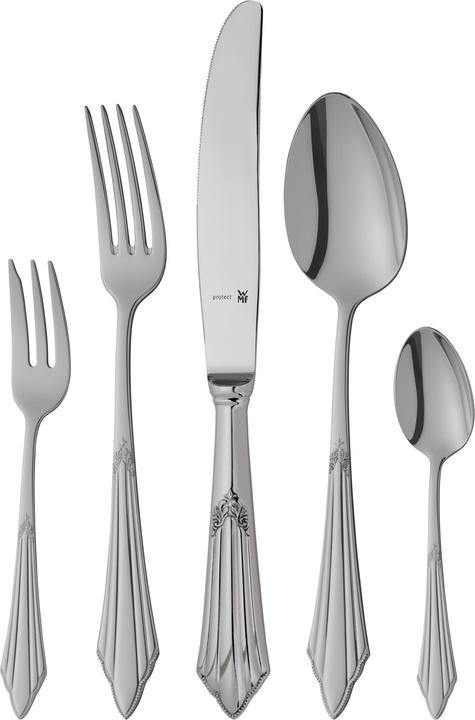 Produktbild WMF Besteckstet 30-tlg. FÄCHER stahlgrau (30 Stück, Besteck Set)