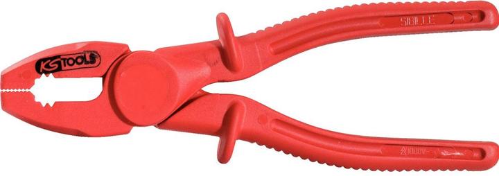 Actual product image KS Tools Plastic combi-pliers with protective insulation, 200mm (200 mm)