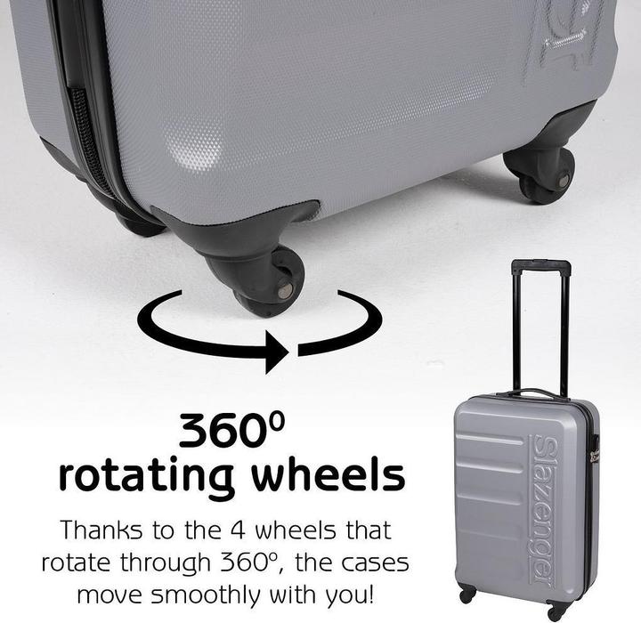 Actual product image Slazenger Trolley Set 18/22/26" ABS 3pcs