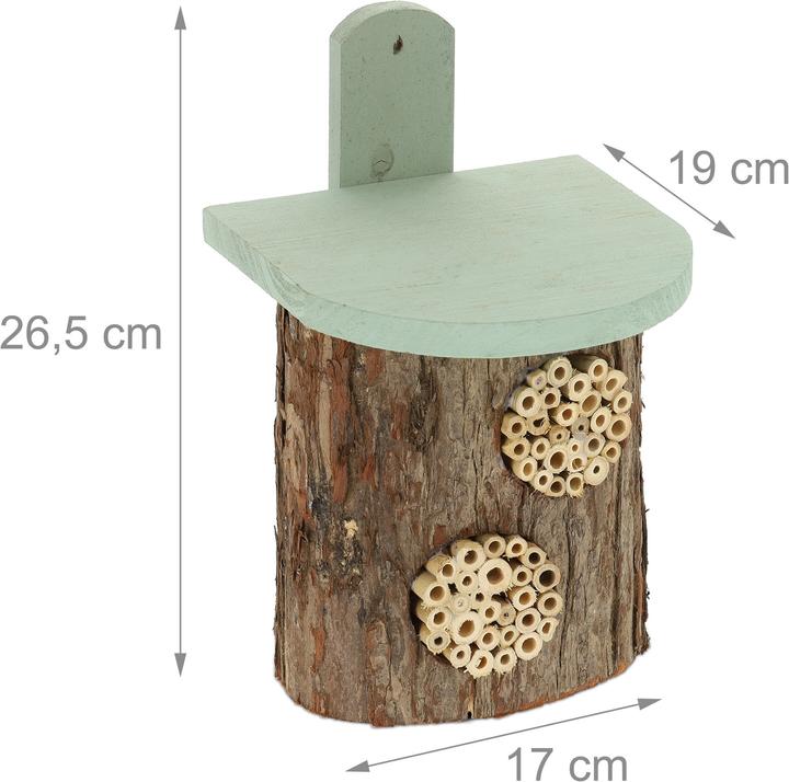 Actual product image Relaxdays Insect Hotel (Butterflies, Wild bees)