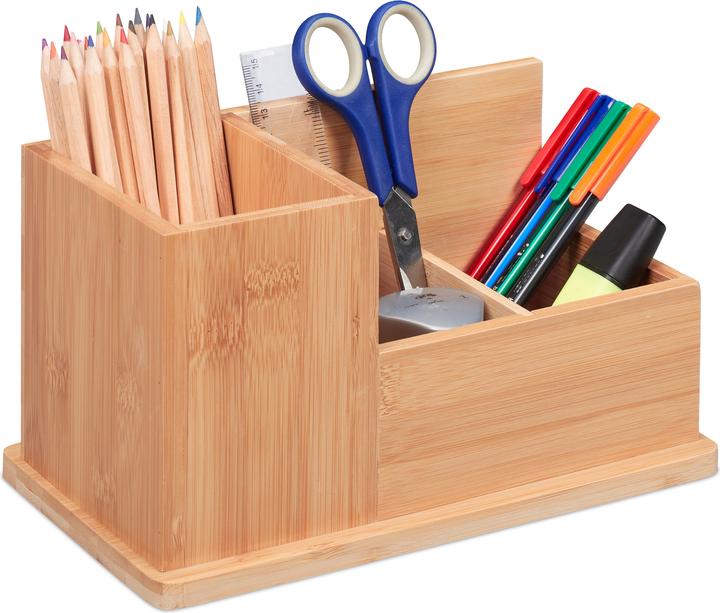 Actual product image Relaxdays Pen holder