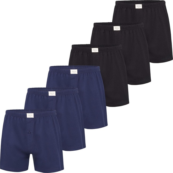 Phil & Co. Berlin Boxer Jersey Loose Fit (M, 6er Pack)
