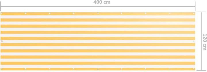 Produktbild vidaXL Sichtschutz Balkon (120 cm)