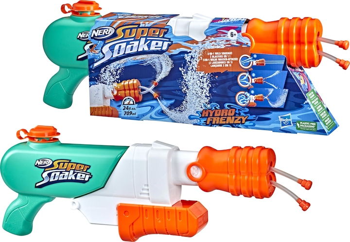 Actual product image Nerf Super Soaker Hydro Frenzy