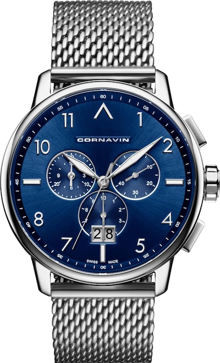 Immagine prodotto Cornavin Grande Data CO.BD.04.B (Orologio da polso analogico, 43 mm)
