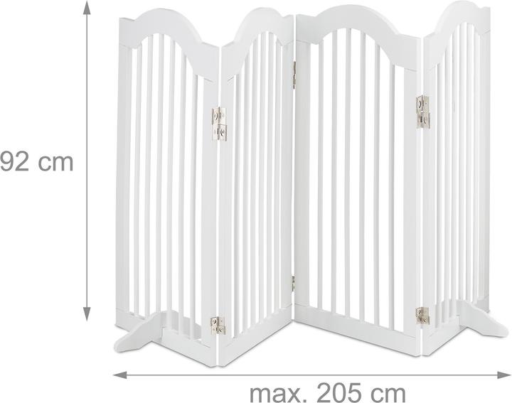 Produktbild Relaxdays Absperrgitter