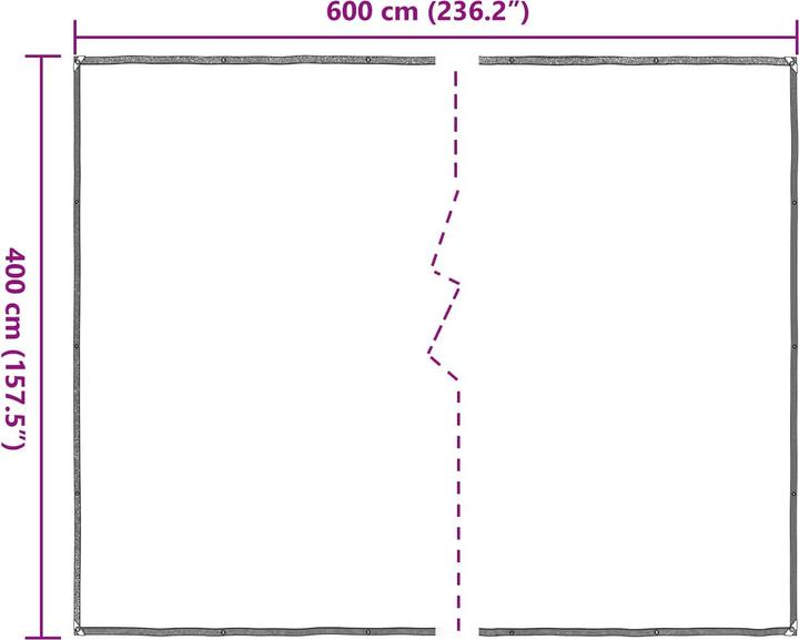 Produktbild vidaXL Outdoor-Planen (6 x 4 m)