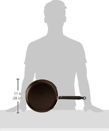 Actual product image de Buyer Choc Resto Induction Crepes Pan Non Stick (26 cm, Crêpe pan, Aluminium)