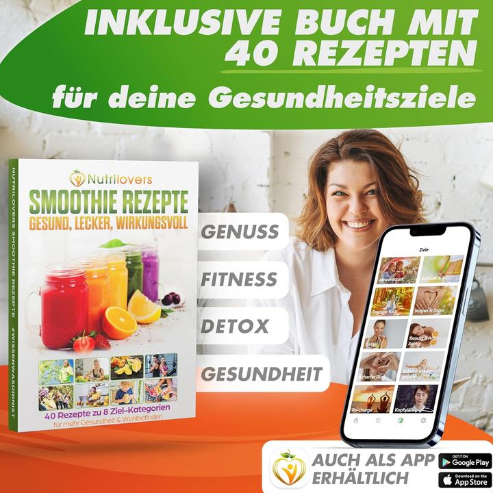 Produktbild Nutrilovers Hochleistungsmixer (2000 W)