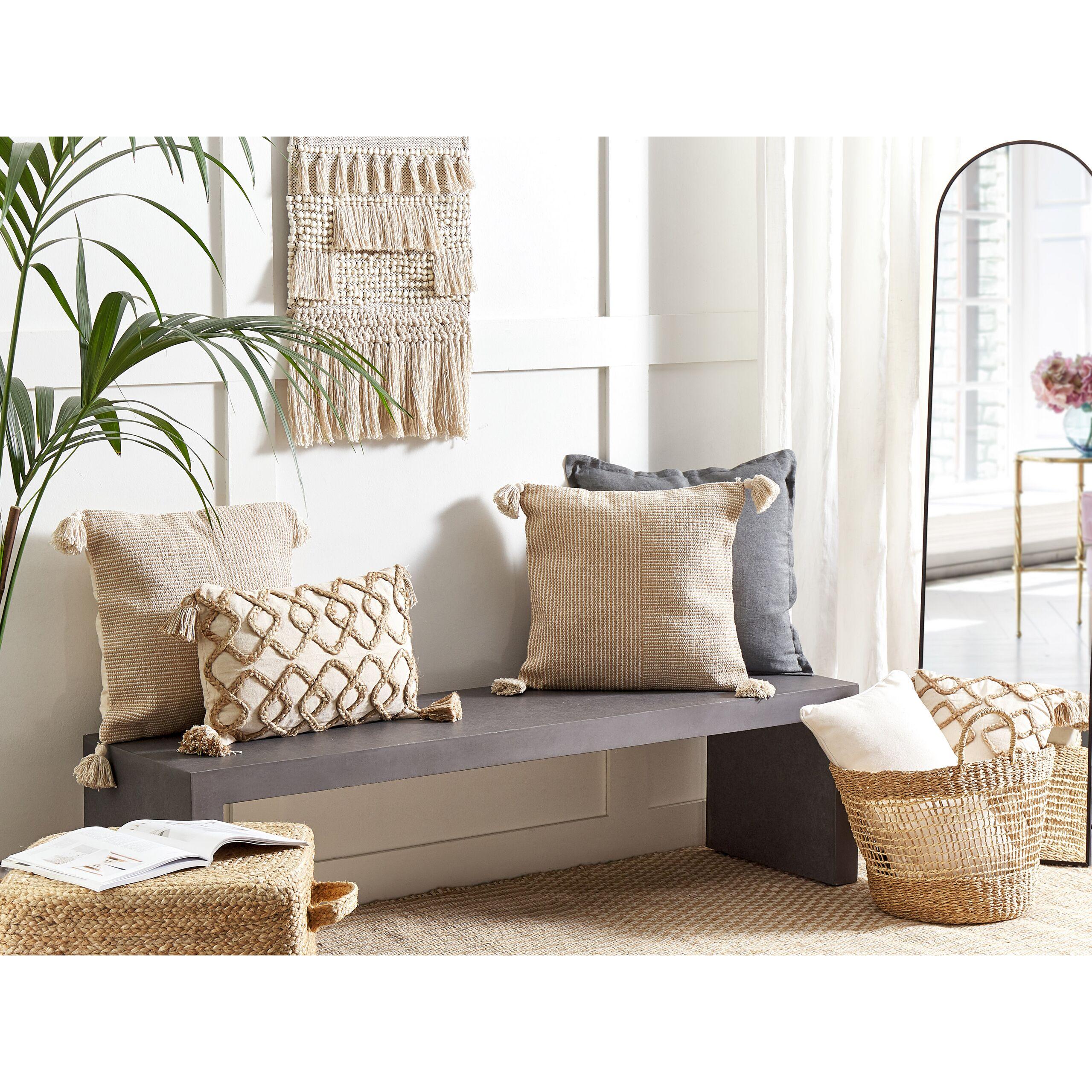 Thumbnail - Beliani, Dekokissen, Aralia (45 x 45 cm)