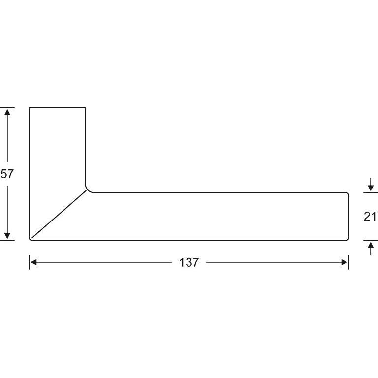 Thumbnail - FSB, Türgriff + Fenstergriff, Drückergarnituren 1076 ASL (Türgriff)