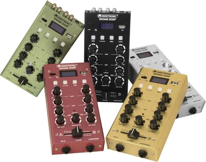Produktbild Omnitronic Gnome-202P (Studio- und Livemixer)