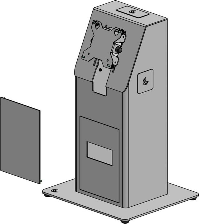 Produktbild Ergonomic Solutions Counter mounted self service