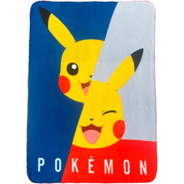 Pokémon, Decke, Nintendo - - Plaid Polaire Pikachu 100 x 140cm (140 x 100 cm)