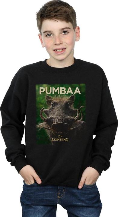 Produktbild Disney The Lion King Movie Pumbaa Poster Sweatshirt Jungen (140, 146)