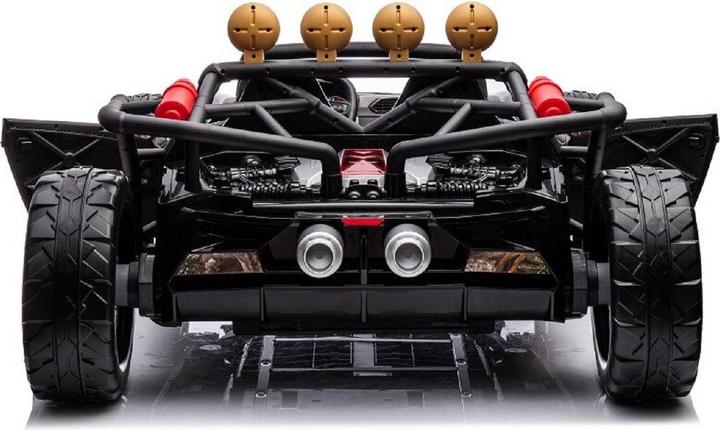 Actual product image Es-toys Elektro Kinderauto „Buggy 168“ – 24V Akku,2x 200W Motoren- 2,4Ghz +MP3 + Ledersitz + EVA (24 V)