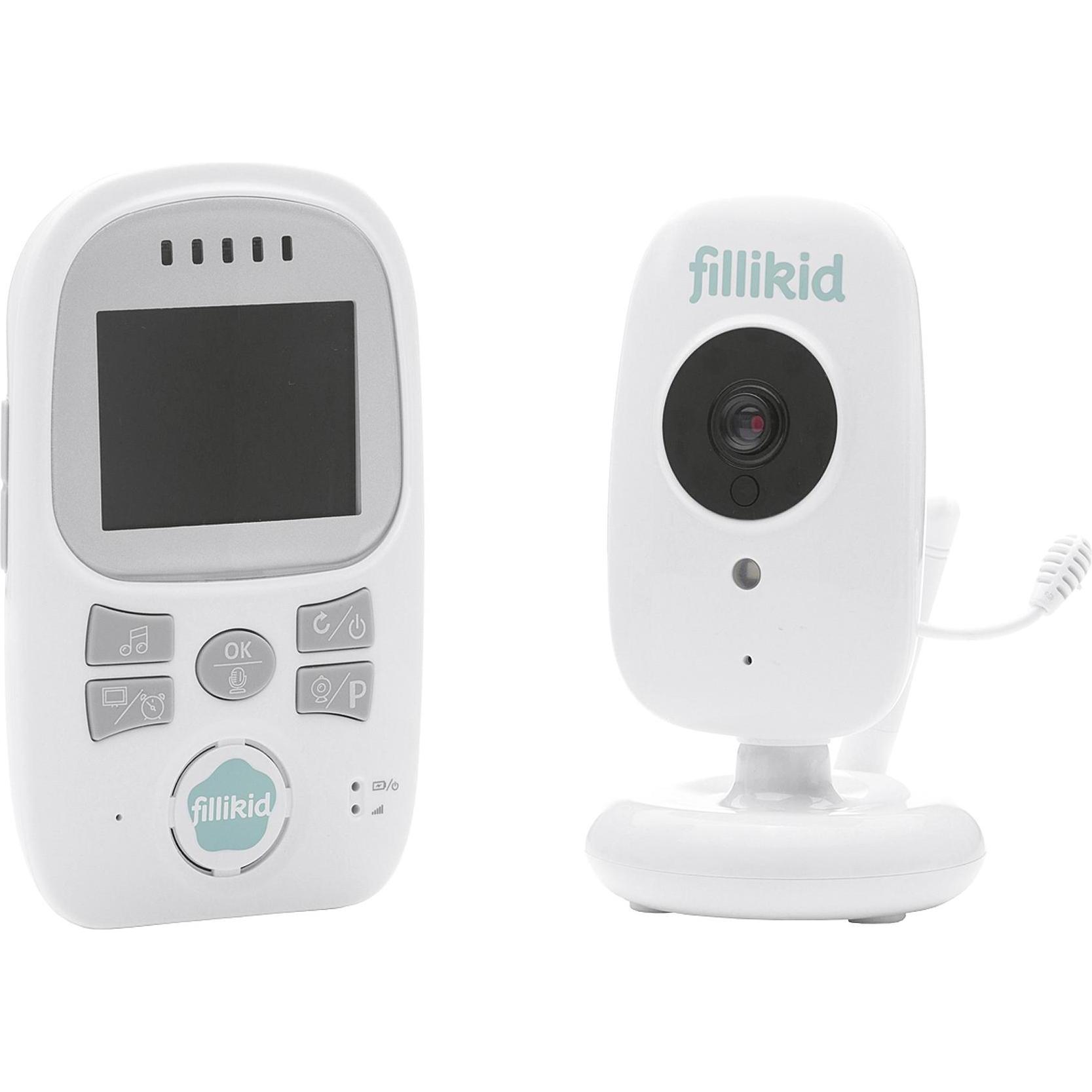 Fillikid Babyphone m.Video ws (Babyphone mit Kamera, 300 m) (FILLIKID)