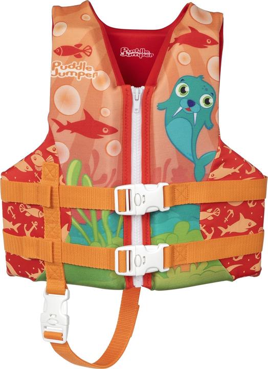 Bestway Giubbotto di salvataggio Puddle Jumper® tricheco con rivestimento in tessuto, 3-6 anni (19 - 30 kg)