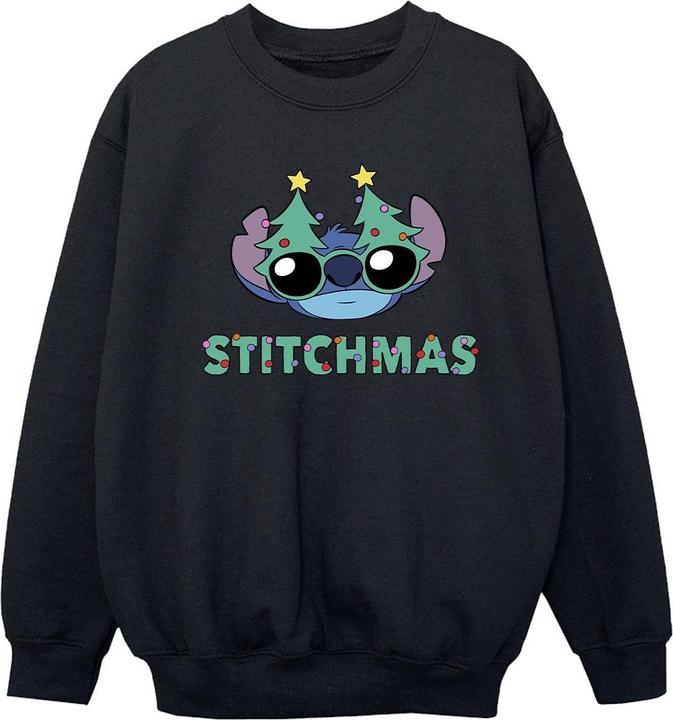 Produktbild Disney Lilo & Stitch Stitchmas Glasses Sweatshirt Mädchen (140, 146)