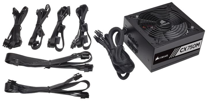 Actual product image Corsair Cx750m (750 W)