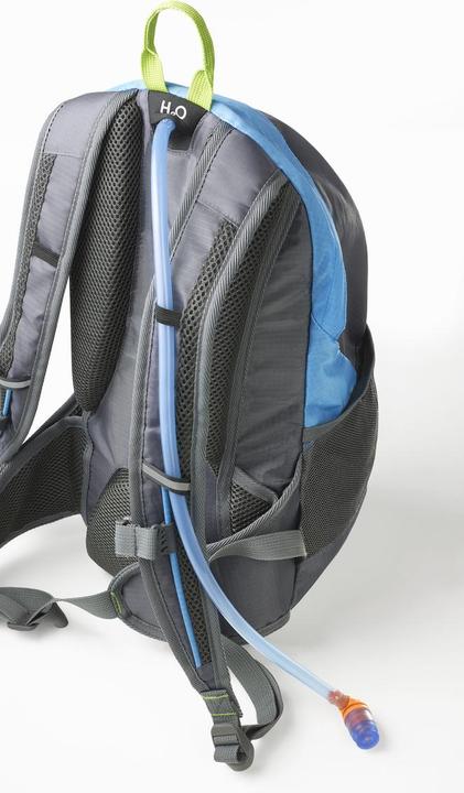 Actual product image Fischer Backpack with helmet net bl/gr (15 l)
