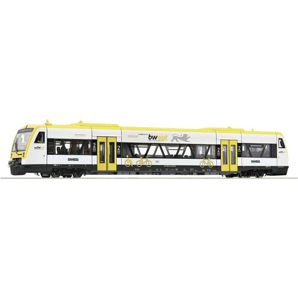 Thumbnail - Roco H0 Ro Dieseltriebwagen Br 650, Sweg (Dc) (Spur H0)