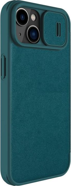 Produktbild Nillkin Qin Pro Leder Case - Apple iPhone 14 Plus - Grün (Apple iPhone 14 Plus)
