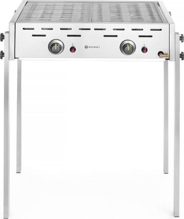 Hendi Roast-Master Pro gas grill,, 11.6kW, 790x560x(H)900mm (11.60 kW)